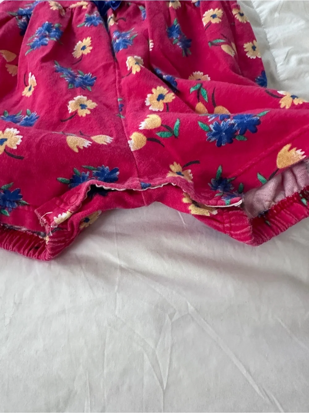 Vintage Carter's Pink Floral Bubble Romper 3-6M